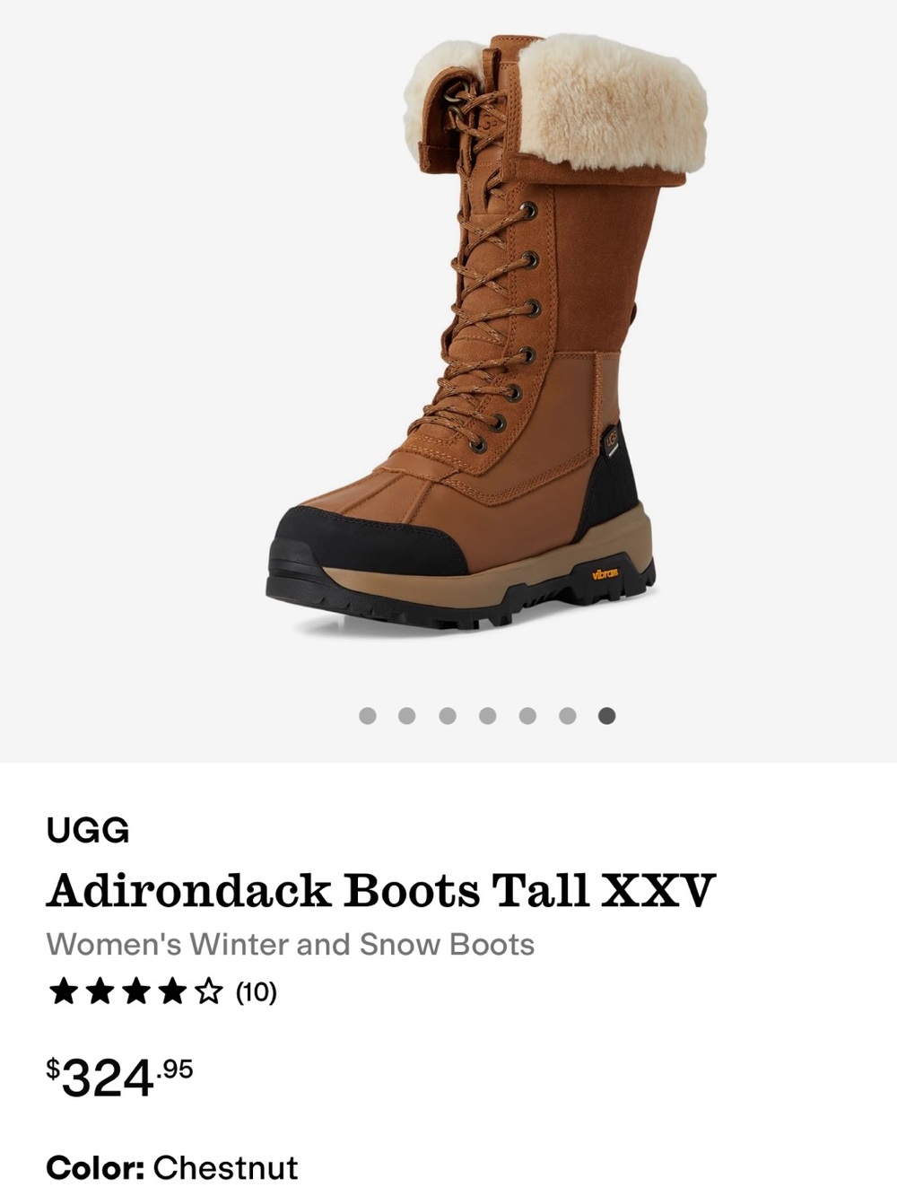 Ugg Adirondack Boots Tall